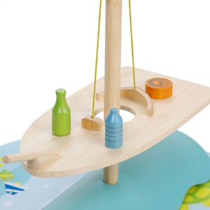 Bateau équilibre nettoyage des océans