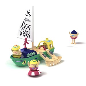 Coffret bateau écoconçu Mini Mondes