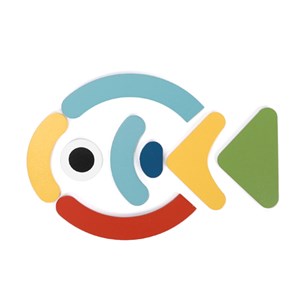 Tableau magnétique géoformes animaux