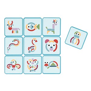 Tableau magnétique géoformes animaux