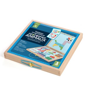 Tableau magnétique géoformes animaux