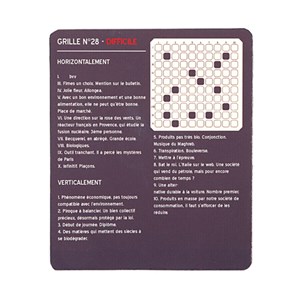 Jeu de mots croisés