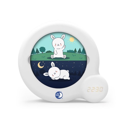 Pabobo - Veilleuse réveil indicateur lapin