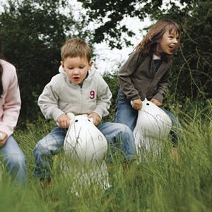 Rosalie la vache - ballon sauteur