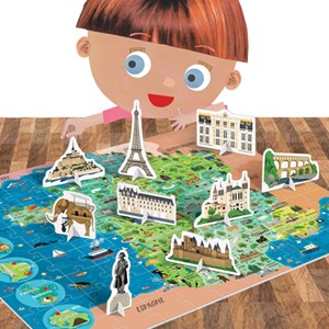 Puzzle La France à découvrir