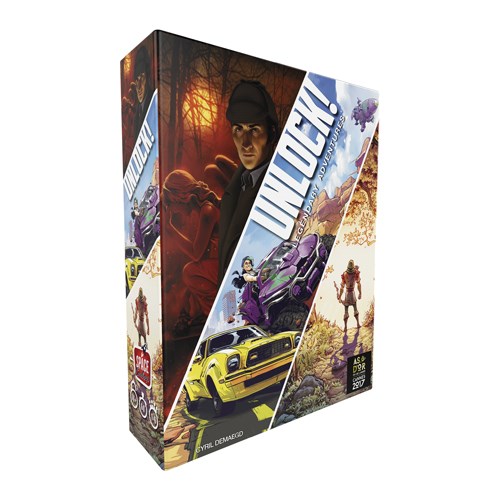 Éditions Asmodee - Escape Game Unlock Legendary Adventures