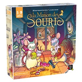 Jeu de mémoire La maison des souris