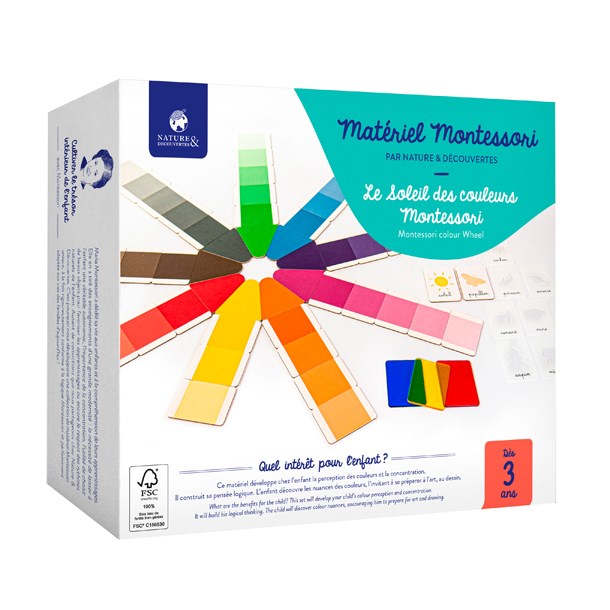 Le soleil des couleurs Montessori Nature & Découvertes