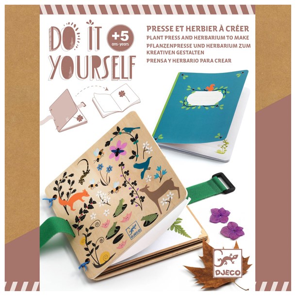 Djeco - Coffret herbier à faire soi-même