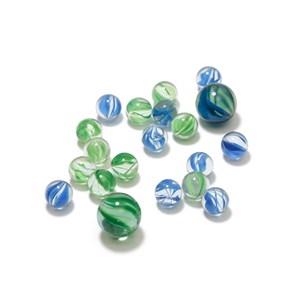 Jeu de billes avec boîte en métal