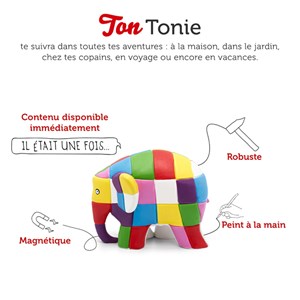 Figurine Tonies Elmer l'éléphant