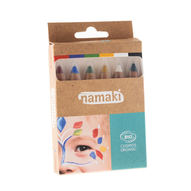 Kit Crayons de Maquillage Enfants Namaki : Créez des Looks Animaliers chez  MyWonderfulKids