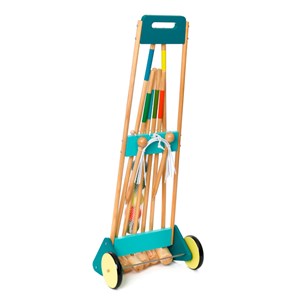 Jeu de croquet des familles en bois
