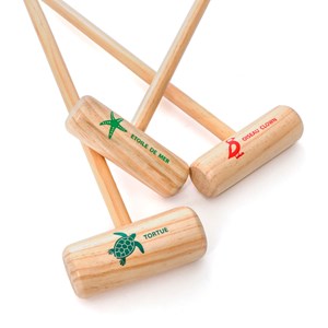 Jeu de croquet des familles en bois
