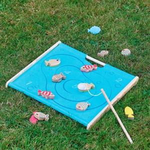 Jeu de palet/pêche à la ligne