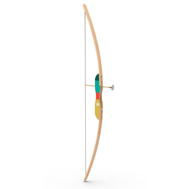 6 Flèches De Chasse Traditionnelle 80 Cm En Bois Avec Plumes Naturelles - MAK