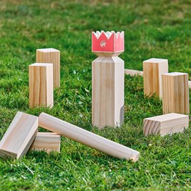 Jeu de Kubb en bois