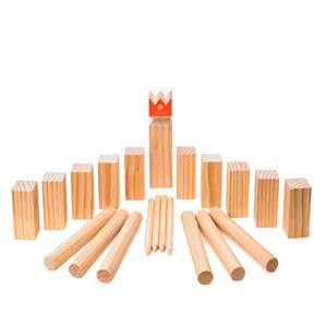 Jeu de Kubb en bois