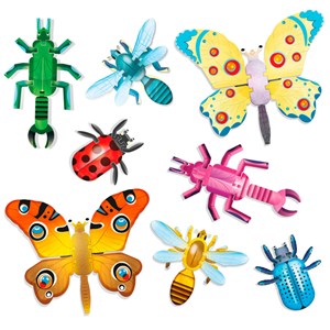 Maquettes d'insectes à assembler