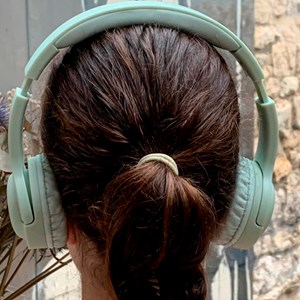 Casque audio pour enfant compatible enceinte Merlin Vert