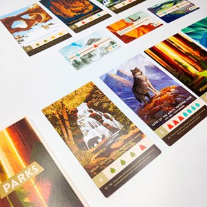 Jeu de cartes parc nationaux américains