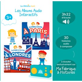 Albums audio Paris Londres Lunii