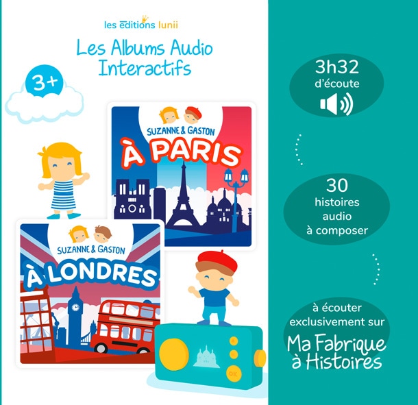 Ma Fabrique à Histoires Lunii - Edition limitée Paris 2024 - Boîte