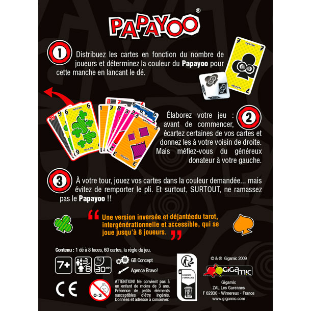 Papayoo - Jeu de Société - L'Atelier des Jeux