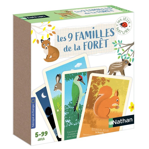 Éditions Nathan - Les 9 familles de la forêt