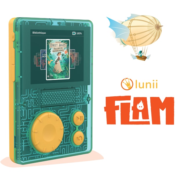 Lunii Flam, le baladeur interactif qui veut plonger les enfants