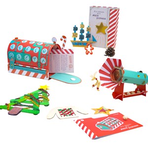 Boîte aux lettres de l'Avent Pandacraft