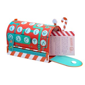 Boîte aux lettres de l'Avent Pandacraft