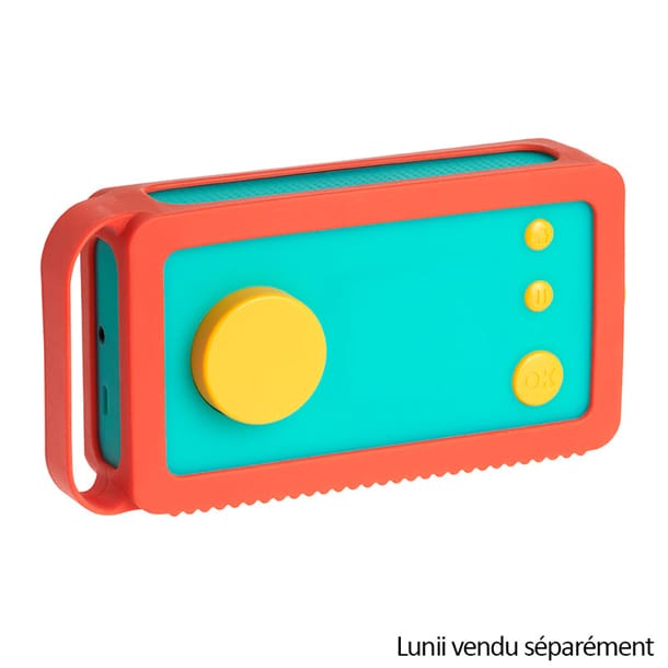 Lunii - Coque officielle pour Ma fabrique à histoires - Orange - Jeux  d'éveil interactifs - Premiers jeux - Jeux d'éveil