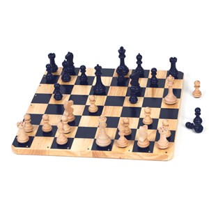 Jeu d'échecs en bois premium