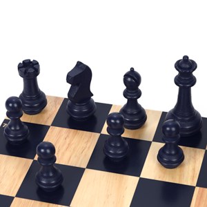 Jeu d'échecs en bois premium