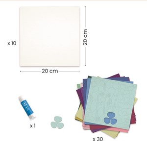 Coffret collage petits papiers