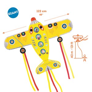 Cerf-volant avion géant
