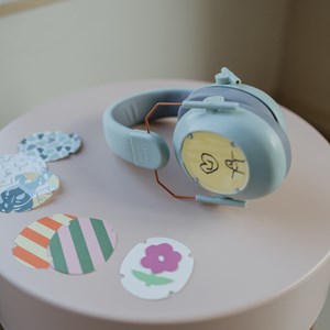 Casque enfant anti-bruit Kidynoice Kidywolf Vert