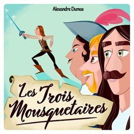 Album audio Les 3 mousquetaires Lunii