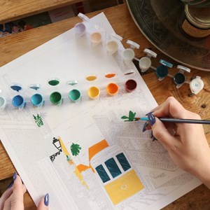 Peinture au numéro Lisbonne