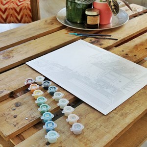 Peinture au numéro Lisbonne