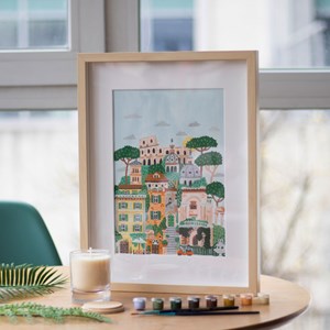 Peinture au numéro Rome