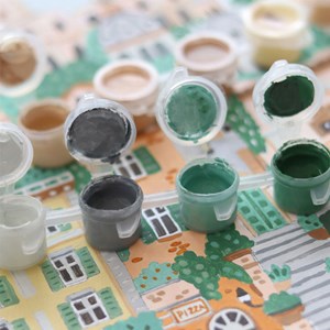 Peinture au numéro Rome