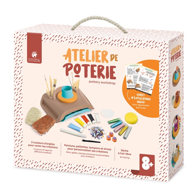 Buki france - Coffret atelier de poterie