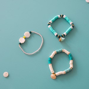Kit Mes bracelets tendances heishi