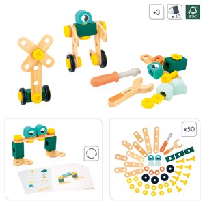 Jeu de construction Brico'kids 50 pièces