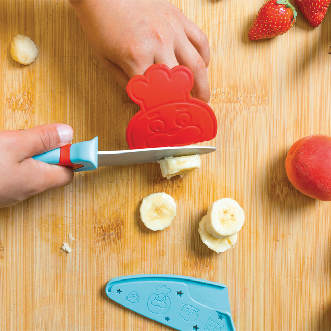 31 Pièces Kit Cuisine Enfant – Couteaux Sécurisés, Planche, Éplucheur, Tablier – Apprendre à Cuisiner Dès 3 Ans