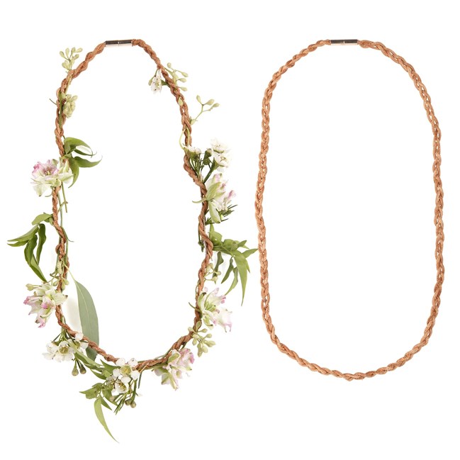 Collier à fleurs