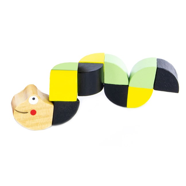 Ver torsadé en bois