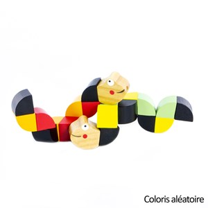 Ver torsadé en bois